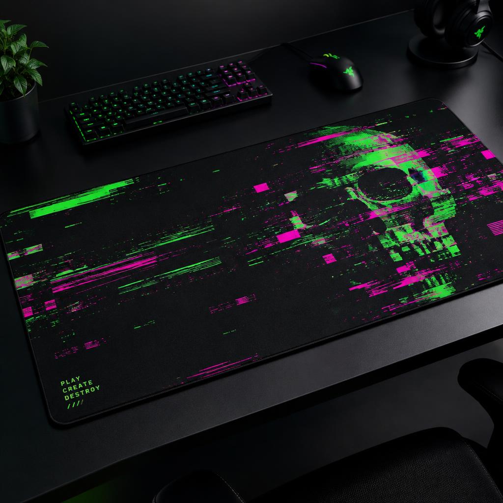 Glitch Deskmat XL